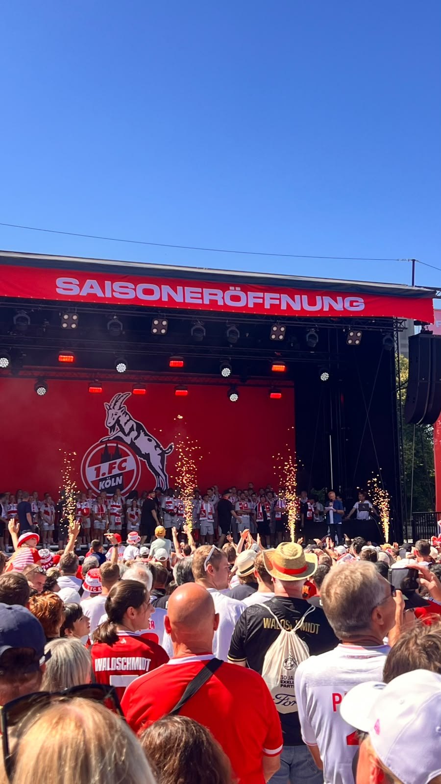 Saisoneröffnung 1. FC Köln